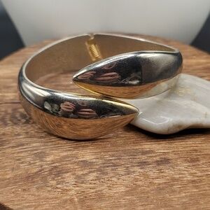 Snake wrap celtic hinge cuff‎ bracelet B3216